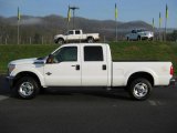 2011 Oxford White Ford F250 Super Duty Lariat Crew Cab 4x4 #47858519