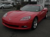 Victory Red Chevrolet Corvette in 2009