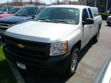 2011 Sheer Silver Metallic Chevrolet Silverado 1500 Extended Cab 4x4 #47866596