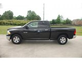 2010 Brilliant Black Crystal Pearl Dodge Ram 1500 SLT Quad Cab #47867049