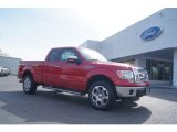2011 Red Candy Metallic Ford F150 XLT SuperCab 4x4 #47866784