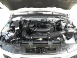 2010 Nissan Frontier XE King Cab 2.5 Liter DOHC 16-Valve CVTCS 4 Cylinder Engine