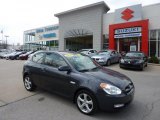 2007 Charcoal Gray Hyundai Accent SE Coupe #47866836