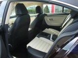 2012 Volkswagen CC Sport Black/Cornsilk Beige Interior