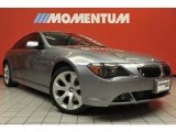 2005 Mineral Silver Metallic BMW 6 Series 645i Coupe #47867004