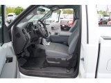 2011 Ford F250 Super Duty XL Regular Cab Steel Gray Interior