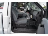 2011 Ford F250 Super Duty XL Regular Cab Steel Gray Interior