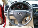 2005 Honda Accord LX Special Edition Coupe Steering Wheel