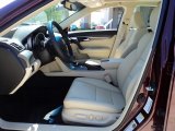 2012 Acura TL 3.5 Advance Parchment Interior