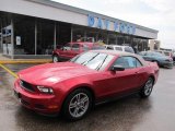 2010 Red Candy Metallic Ford Mustang V6 Premium Convertible #47905807