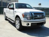 2011 White Platinum Metallic Tri-Coat Ford F150 Lariat SuperCrew #47906012