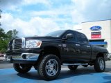 2008 Brilliant Black Crystal Pearl Dodge Ram 2500 Big Horn Quad Cab 4x4 #47905843