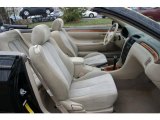 2002 Toyota Solara SE Convertible Ivory Interior