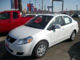 2011 Suzuki SX4 White Water Metallic