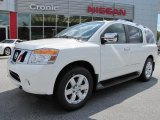2011 Blizzard White Nissan Armada Platinum #47906059