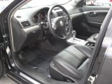 2009 Saturn Aura XR V6 Black Interior