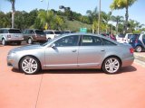 Quartz Grey Metallic Audi S6 in 2007