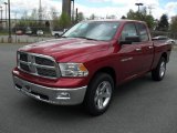 2011 Deep Cherry Red Crystal Pearl Dodge Ram 1500 Big Horn Quad Cab #47966483