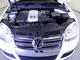 2009 Volkswagen Jetta S SportWagen 2.5 Liter DOHC 20 Valve 5 Cylinder Engine