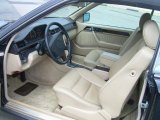1995 Mercedes-Benz E 320 Convertible Parchment Interior