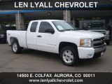 2008 Summit White Chevrolet Silverado 1500 LT Extended Cab 4x4 #47965855