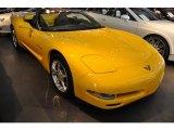 2000 Chevrolet Corvette Millennium Yellow