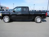 2009 Black Chevrolet Silverado 1500 LT Extended Cab 4x4 #47966262