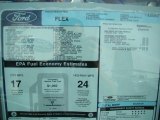 2010 Ford Flex SE Window Sticker