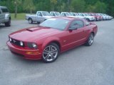 2008 Dark Candy Apple Red Ford Mustang GT Premium Coupe #47966297