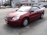 2009 Inferno Red Crystal Pearl Chrysler Sebring LX Convertible #47966316