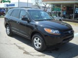 2008 Ebony Black Hyundai Santa Fe GLS 4WD #48025700