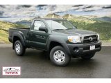 2011 Timberland Green Mica Toyota Tacoma Regular Cab 4x4 #48025258