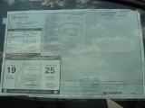 2011 Toyota Tacoma Regular Cab Window Sticker