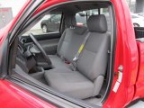 2005 Toyota Tacoma Regular Cab 4x4 Graphite Gray Interior