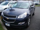 2011 Dark Blue Metallic Chevrolet Traverse LS #48025298