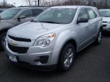 2011 Silver Ice Metallic Chevrolet Equinox LS AWD #48025307