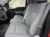 2011 Ford F150 XL Regular Cab 4x4 Steel Gray Interior