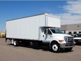 2008 Oxford White Ford F750 Super Duty XL Chassis Regular Cab Moving Truck #48025805