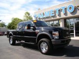 2008 Black Ford F250 Super Duty FX4 Crew Cab 4x4 #48025813