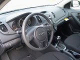 2011 Kia Forte EX 5 Door Black Interior