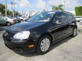 2008 Black Volkswagen Rabbit 2 Door #48025362