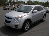 2011 Silver Ice Metallic Chevrolet Equinox LT AWD #48026122