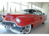1954 Aztec Red Cadillac Series 62 2 Door Convertible #48025915