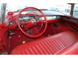 1954 Cadillac Series 62 2 Door Convertible Red Interior