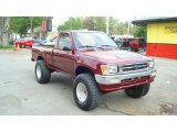 1992 Toyota Pickup Deluxe Regular Cab 4x4 Front 3/4 View