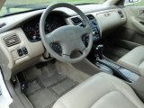 2001 Honda Accord EX Sedan Ivory Interior