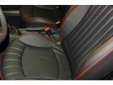 2011 Mini Cooper Clubman Hampton Package Black Lounge Leather/Damson Red Piping Interior