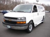 2010 Summit White Chevrolet Express LS 3500 Passenger Van #48099316