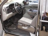 2005 Ford F350 Super Duty XLT SuperCab 4x4 Dually Medium Flint Interior