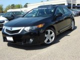 Crystal Black Pearl Acura TSX in 2009